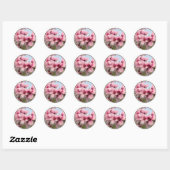 Stickers Branche rose (Feuille)