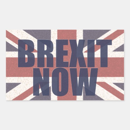 Stickers Brexit Now (Devant)