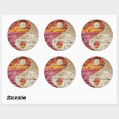 Stickers Brick Yin Yang (Feuille)