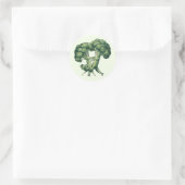 Stickers Broccoli amusant (Sac)