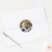 Stickers Bulldog couchant (Enveloppe)