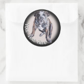 Stickers Bulldog Custom Anglais Bulldog Stickers (Sac)