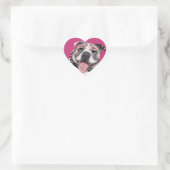 Stickers Bulldog Rose (Sac)