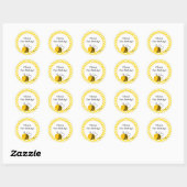 Stickers Bumble Bee Favoriser (Feuille)