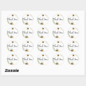 Stickers Bumble Bee Merci (Feuille)