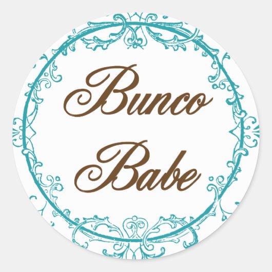 Stickers Bunco Babe (Devant)