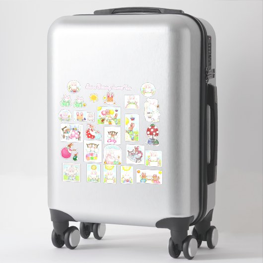 Stickers Bunny ! (Sur valise)