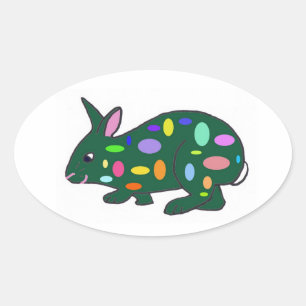 stickers Bunny de Pâques