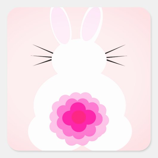 Stickers Bunny de Pâques (Devant)