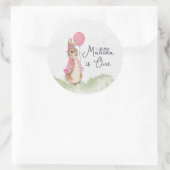 Stickers Bunny Flopsy Personnalisé De Charme (Sac)