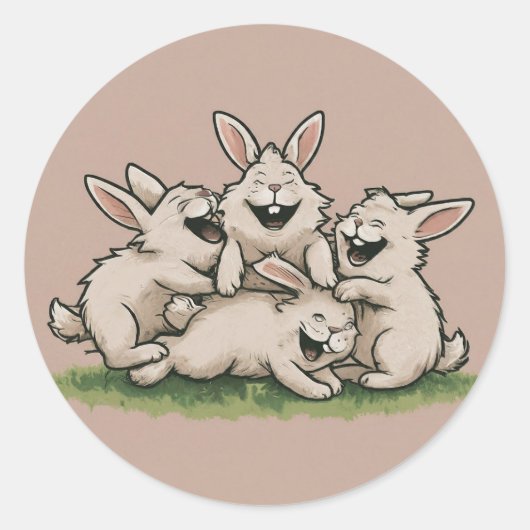 Stickers Bunny Leapfrog (Devant)