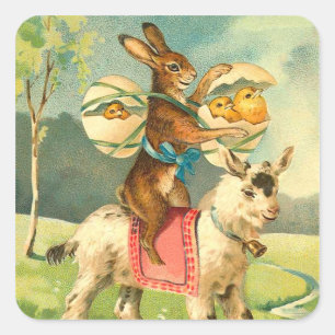 Stickers Bunny Pâques mignons