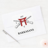 Stickers C Co 3D BN 187E INFANTERIE (Enveloppe)