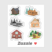 Stickers Cabine de journal (Feuille)