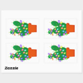 Stickers Cactus de Noël (Feuille)