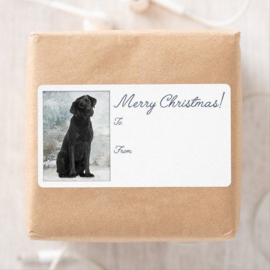 Stickers cadeaux Black Lab (En situation)