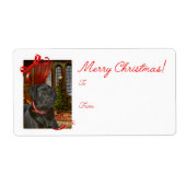 Stickers cadeaux Black Lab (Devant)