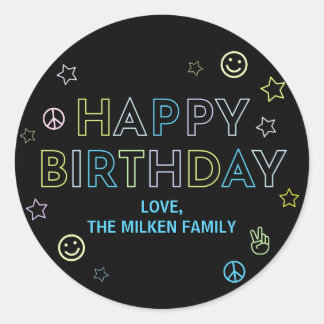 Stickers cadeaux Blacklight