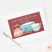 Stickers cadeaux de cuisine Whimsical (Enveloppe)