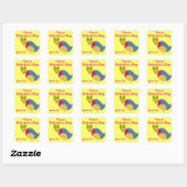 Stickers cadeaux de la Saint Valentin (Feuille)