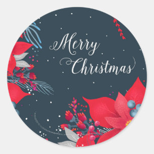 Stickers cadeaux de Noël Joyeux