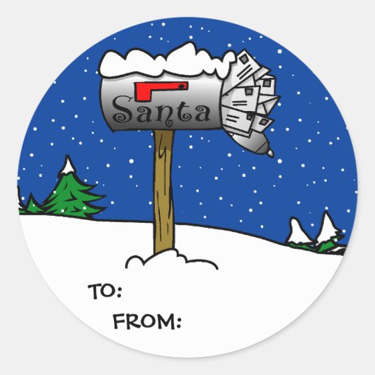 Stickers cadeaux de vacances (Devant)