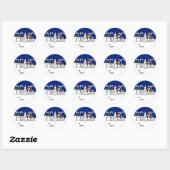 Stickers cadeaux de vacances (Feuille)