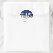Stickers cadeaux de vacances (Sac)