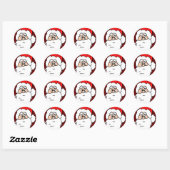 Stickers cadeaux de vacances (Feuille)