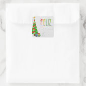 Stickers cadeaux Feliz Navidad Christmas (Sac)