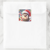 Stickers cadeaux Hedgehog Holiday Hedgie (Sac)