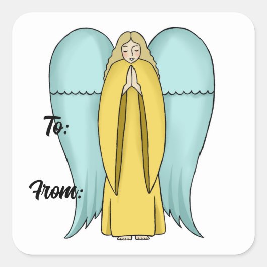 Stickers Cadeaux Jolie Angel (Devant)
