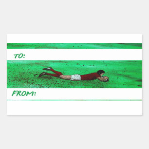 stickers cadeaux Rugby art