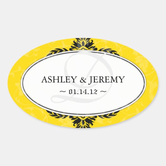 Stickers Cadmium Wedding Favor (Devant)