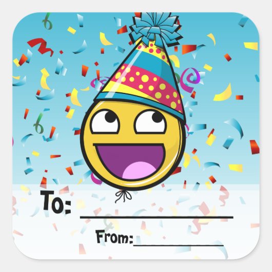 Stickers Cadres à et à partir de l'Anniversaire (Devant)