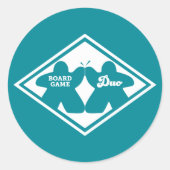 Stickers Cadres blancs du jeu de société Duo (Devant)