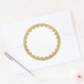 Stickers Cadres Or Personnalisables (Enveloppe)