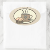 Stickers café et muffin pour les amateurs de café (Sac)