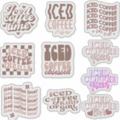 Stickers café glacé pack CUT (Devant)
