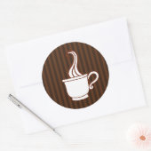 Stickers café rétro (Enveloppe)