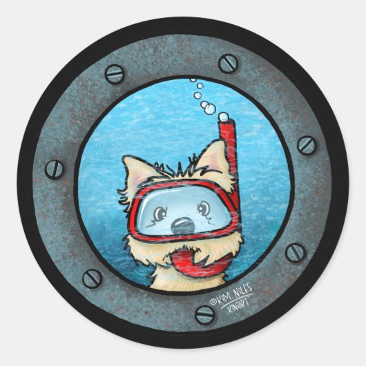 Stickers Cairn Snorkeling (Devant)