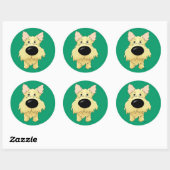 Stickers Cairn Terrier (Feuille)