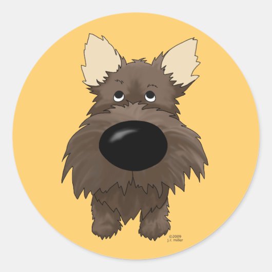 Stickers Cairn Terrier (Devant)