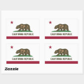 Stickers "California Flag" (Feuille)