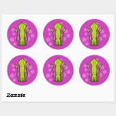 Stickers calmar vert (Feuille)