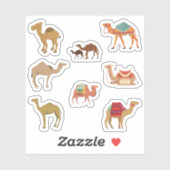 Stickers Camel (Feuille)