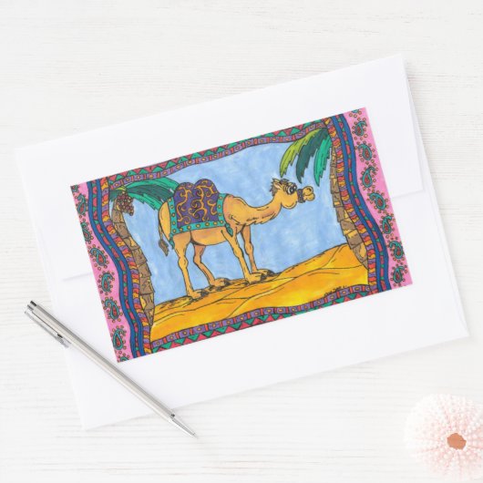 Stickers Camel fou (Enveloppe)