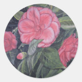 Stickers Camellia Purple Dawn (Devant)