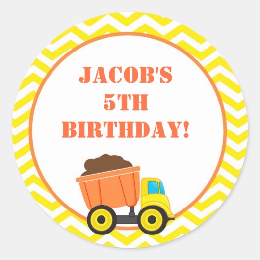 Stickers Camion (Devant)