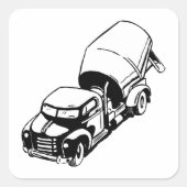 Stickers Camion ciment (Devant)